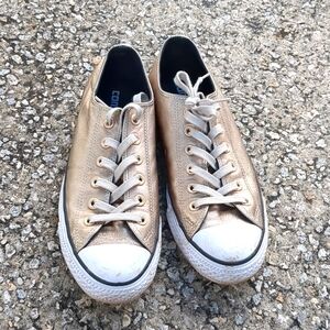 Converse Metallic Gold